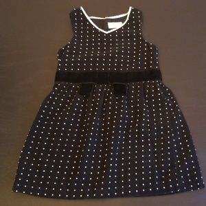 OSHKOSH B'GOSH black dot dress